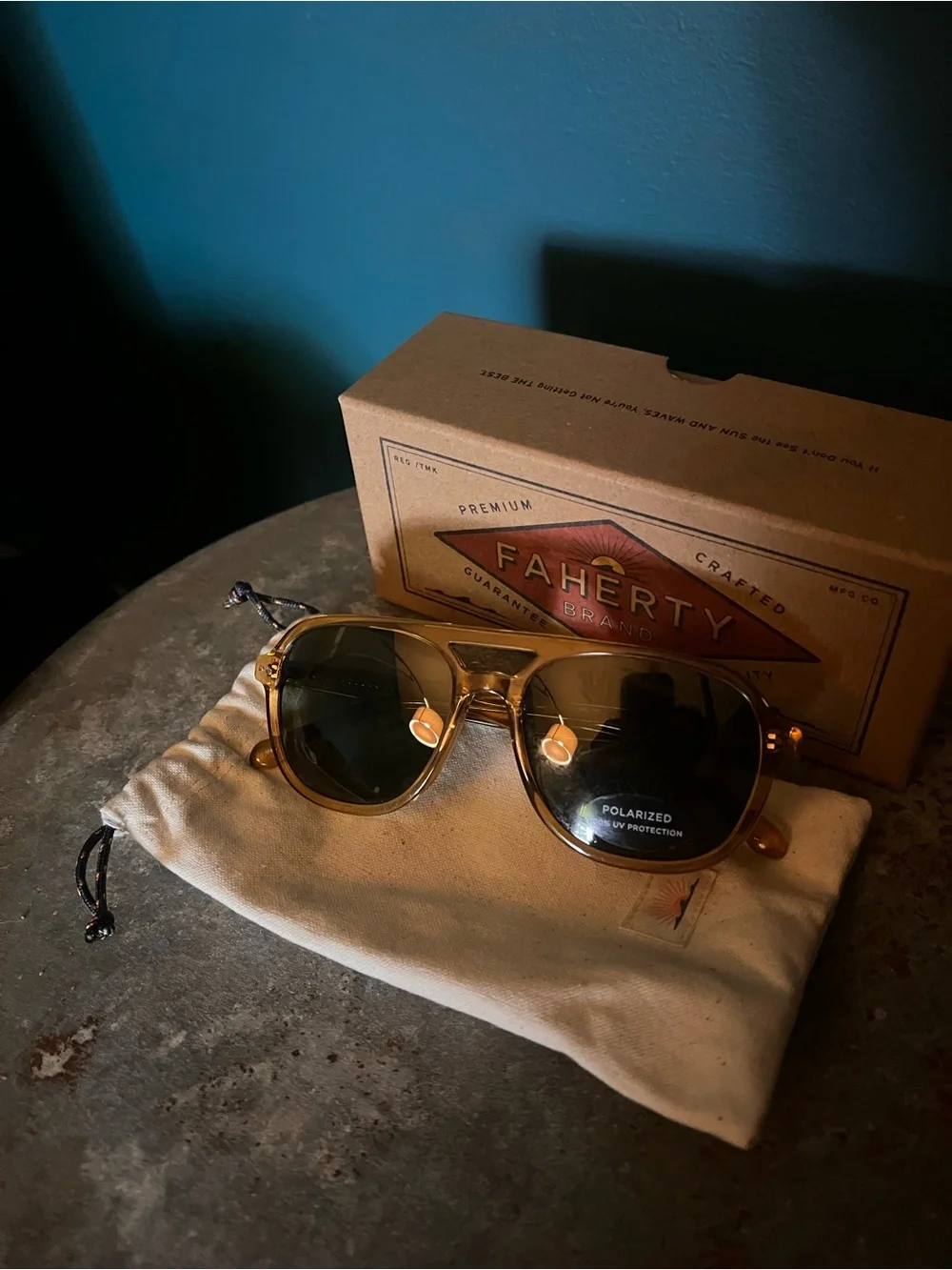 Faherty Bodhi Sunglasses Marigold